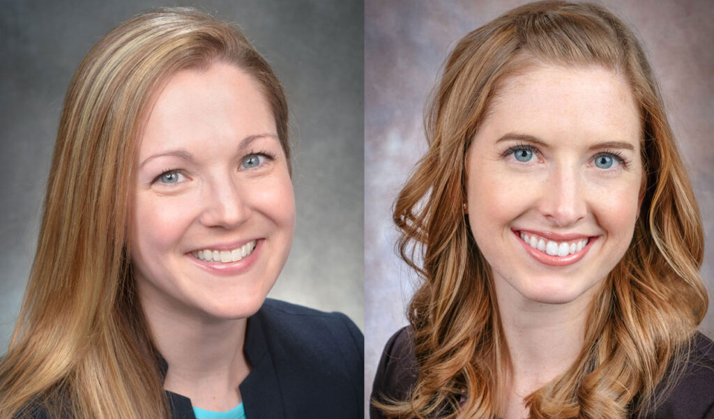 Rachel Feldwisch and Michelle Itczak