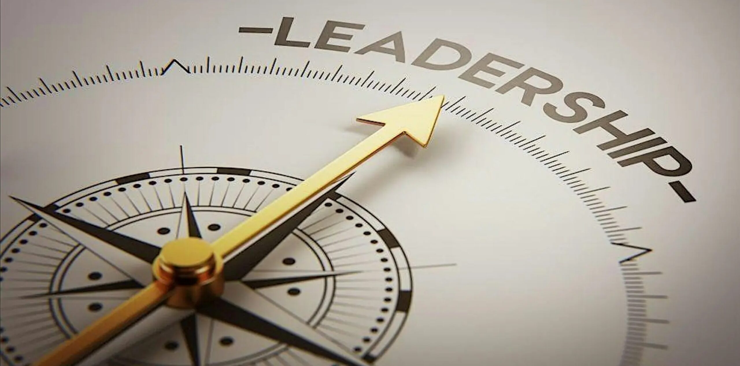 image of a compass pointing to the work leadership